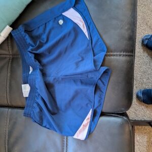 Women's Blue Athletic Shorts